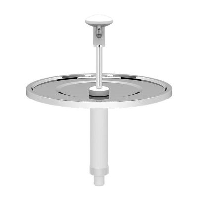 Kalando KD-010 Basmalı Desenli Sos Pompa Ünitesi, 9-10 L Kovalar ile Uyumlu, Beyaz - 2