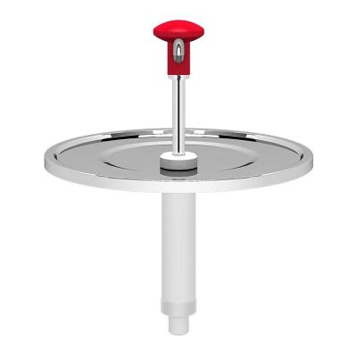 Kalando KD-010 Basmalı Desenli Sos Pompa Ünitesi, 9-10 L Kovalar ile Uyumlu, Kırmızı - 2