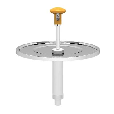 Kalando KD-010 Basmalı Desenli Sos Pompa Ünitesi, 9-10 L Kovalar ile Uyumlu, Sarı - 2
