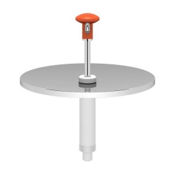 Kalando KD-010 Basmalı Sos Pompa Ünitesi, 9-10 L Kovalar ile Uyumlu, 28.5 cm, Turuncu - 2