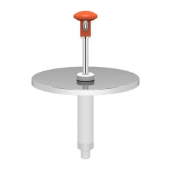 Kalando KD-010 Пневматический насос для соуса, совместим с ведрами 9-10 л, оранжевый - Kalando (1)