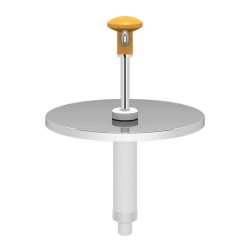 Kalando KD-010 Pumped Sauce Pump Unit, Compatible with 9-10 L Buckets, Yellow - 2