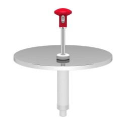 Kalando KD-010 Pushing Sauce Pump Unit, Compatible with 9-10 L Buckets, 28.5 cm, Red - 2