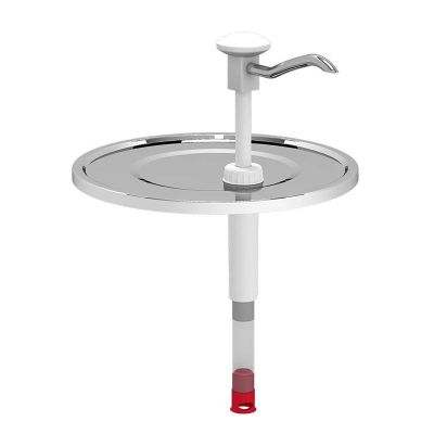 Kalando KD-016 Basmalı Sos Pompa Ünitesi, 26.5 cm, Beyaz - 1