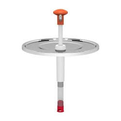Kalando KD-016 Basmalı Sos Pompa Ünitesi, 26.5 cm, Turuncu - 2