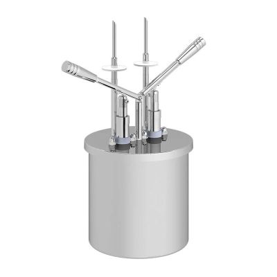 Kalando KD-019-06 Двухрычажная помпа для соусов с двойной иглой для заливки и резервуаром из нержавеющей стали, 6 л - Kalando