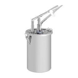 Kalando KD-020 Açılı Enjekte Dolum İğneli Paslanmaz Çelik Kollu Sos Pompası, 4.5 L - Kalando