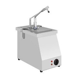 Kalando KD-021 Насос для соусов Bain Marie из нержавеющей стали с подогревом, GN 1/4, 5,25 л - Kalando