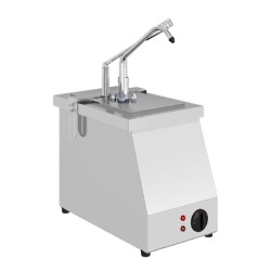 Kalando KD-021 Насос для соусов Bain Marie из нержавеющей стали с подогревом, GN 1/4, 5,25 л - Kalando (1)