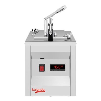 Kalando KD-021 GN 1/4 موزع حمام ماري الرقمي المزود بصنبور ساخن، 5 لتر - Kalando