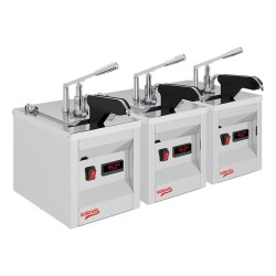 Kalando KD-021 GN 1/4 Isıtmalı Musluklu Dijital Termostatlı Benmari Dispenseri, 5 L - Thumbnail