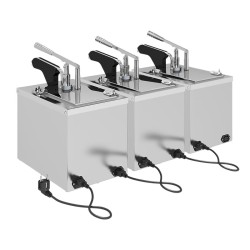 Kalando KD-021 GN 1/4 Isıtmalı Musluklu Dijital Termostatlı Benmari Dispenseri, 5 L - Thumbnail