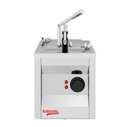 Kalando KD-021 GN 1/4 Isıtmalı Musluklu Manuel Termostatlı Benmari Dispenseri, 5 L - Thumbnail