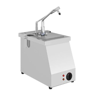 Kalando KD-021 Benmari Isıtmalı Paslanmaz Çelik Sos Pompası, GN 1/4, 5.25 L - 2