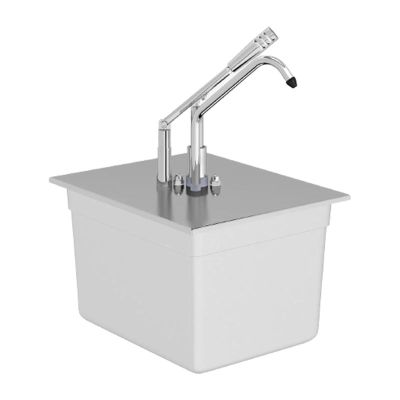 Kalando KD-0212 Gastronorm Sauce Pump with Lever, GN 1/2, 11 L - Kalando