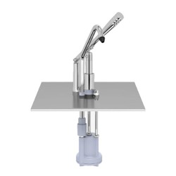 Kalando KD-0212 وحدة مضخة صلصة جاسترونورم من الفولاذ المقاوم للصدأ مع الأكمام، GN 1/2 - 2