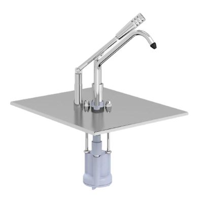 Kalando KD-0212 Stainless Steel Gastronorm Sauce Pump Unit with Sleeves, GN 1/2 - Kalando