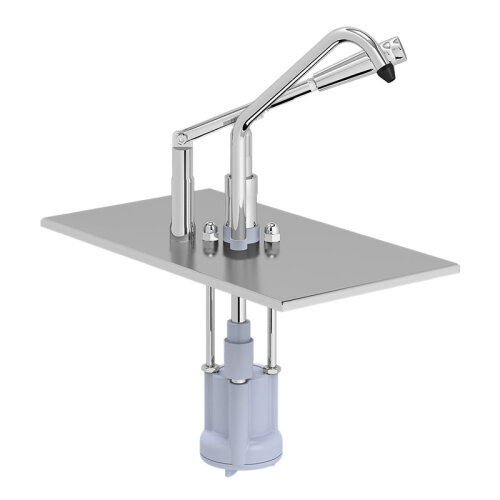 Kalando KD-0213-150-A Stainless Steel Sauce Pump Unit with Handle, GN 1/3 - Kalando