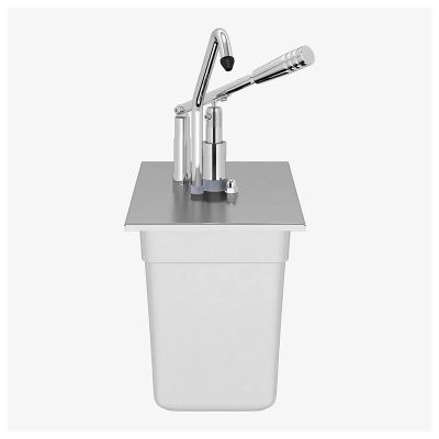 Kalando KD-0213 Paslanmaz Çelik Gastronorm Sos Pompası, GN 1/3 - 2
