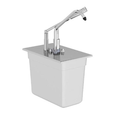 Kalando KD-0214 Paslanmaz Gastronorm Sos Pompası, GN 1/4 - 1