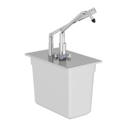 Kalando KD-0214 Stainless Gastronorm Sauce Pump, GN 1/4 - 1