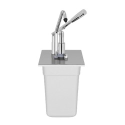 Kalando KD-0214 Stainless Gastronorm Sauce Pump, GN 1/4 - 2