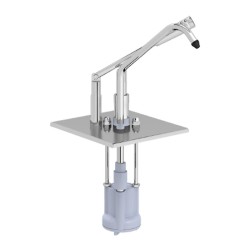 Kalando KD-0216 Kollu Paslanmaz Çelik Sos Pompa Ünitesi, GN 1/6 - 1