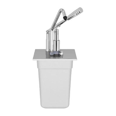 Kalando KD-0216 Paslanmaz Gastronorm Sos Pompası, GN 1/6 - 2