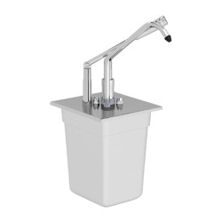 Kalando KD-0216 Stainless Gastronorm Sauce Pump, GN 1/6 - 1