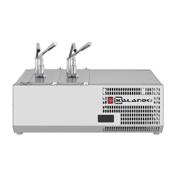 Kalando KD-COOLING Refrigerated Stainless Steel Sauce Pump, GN 1/4, 2x5.25 - Kalando (1)