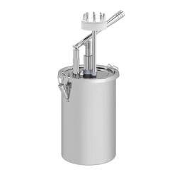 Kalando KD019-M Çoklu Enjekte Dolum İğneli Paslanmaz Çelik Kollu Sos Pompası, 4.5 L - Kalando