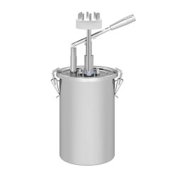 Kalando KD019-M Çoklu Enjekte Dolum İğneli Paslanmaz Çelik Kollu Sos Pompası, 4.5 L - Thumbnail