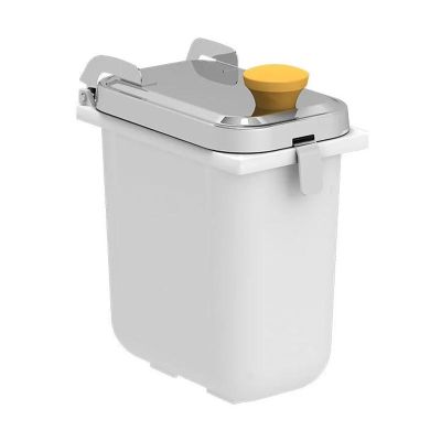 Kalando KDS-003 Kapaklı Paslanmaz Çelik Sos Kabı, 1.9 L, Sarı - 1