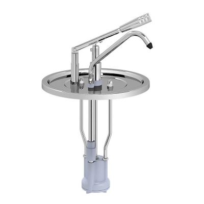 Kalando Stainless Steel Sauce Pump Unit with Handle, 9-10 L Bucket Compatible - Kalando