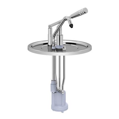 Kalando Stainless Steel Sauce Pump Unit with Handle, 9-10 L Bucket Compatible - Kalando