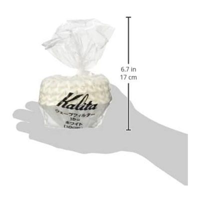 Kalita Wave 155 Filtre Kahve Kağıdı, 100 Adet, Beyaz - 5