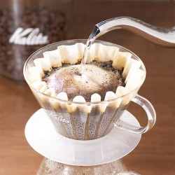 Kalita Wave 185 Filtre Kahve Kağıdı, 100 Adet, Beyaz - Thumbnail