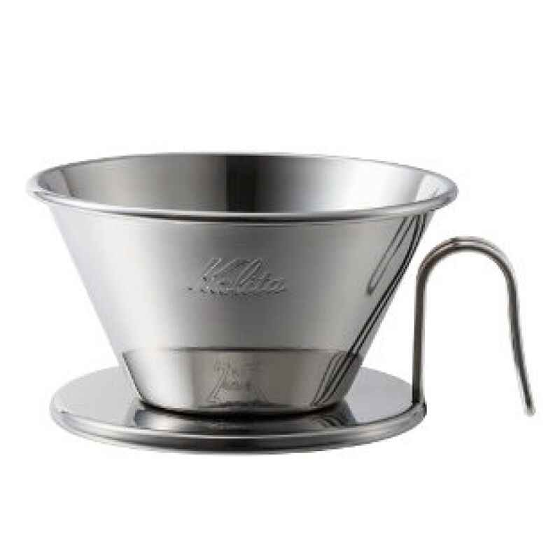Kalita WDS-185 Dalgalı Dripper, Paslanmaz Çelik - Kalita