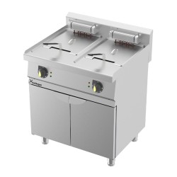 Kalitegaz 700 Seri Monoblok İki Hazneli Fritöz, 23 + 23 L, Gazlı - Kalitegaz