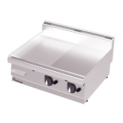 Kalitegaz 700 Serisi GS8070G Yarı Oluklu Pleyt Izgara, Gazlı - 1