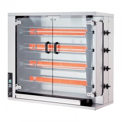 Kalitegaz CRG4 Chicken Rotisserie Machine, Gas - Kalitegaz