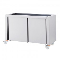 Kalitegaz CRM5 Chicken Rotisserie Machine Base with Wheels, Cabinet - Kalitegaz