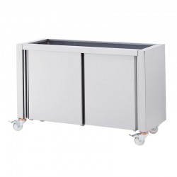 Kalitegaz CRM7 Chicken Rotisserie Machine Base with Wheels, Cabinet - Kalitegaz