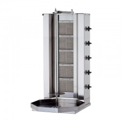 Kalitegaz KLG142 طباخ دوار، 5 أنصاف أقطار، غاز، غير آلي - Kalitegaz