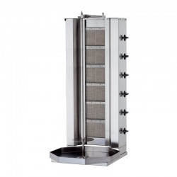 Kalitegaz KLG146 طباخ دوار، 6 أنصاف أقطار، غاز، غير مزود بمحرك - Kalitegaz