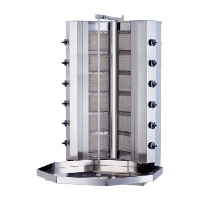 Kalitegaz KLG146V V Model Döner Ocağı, 6+6 Radyanlı, Gazlı, Motorsuz - 1