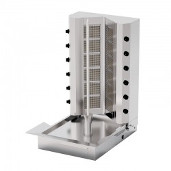 Kalitegaz KLG146VH طباخ دوار طراز V، 6+6 نصف قطرها، غاز، غير محرك، جسم متحرك، سخان - Kalitegaz