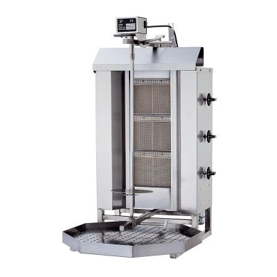 Kalitegaz KLG220 Döner Ocağı, 3 Radyanlı, Gazlı, Üstten Motorlu - 1