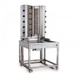 Kalitegaz KLG225VAD V Model Rotary Oven, 5+5 Radius, Gas, Bottom Motor, Movable Body, Cabinet - Kalitegaz