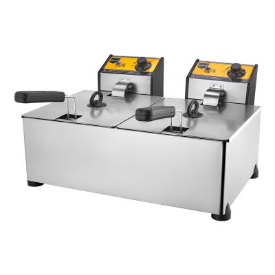 Remta R93 Çift Hazneli Fritöz, 5+5 L, Elektrikli - 2